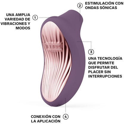 LELO - SONA 3 CRUISE SONIC KLITORMASSAGER PLUM