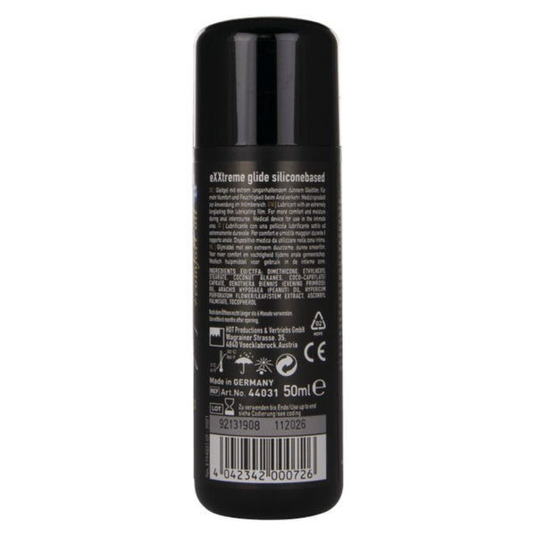 HOT - EXTRA GLEITENDES SILIKONBASIERTES GLEITMITTEL + KOMFORTÖL A+ 50 ML