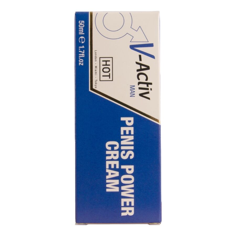 HOT - V-AKTIV PENIS POWER CREME FÜR MÄNNER 50 ML