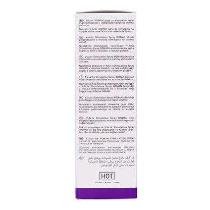 HOT - V-ACTIV STIMULATIONSSPRAY FÜR FRAUEN 50 ML