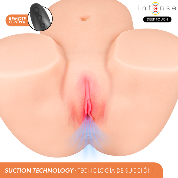 INTENSE DEEP TOUCH – GINGER VAGINALMASTURBATOR MIT SAUG-, WÄRME-, VIBRATIONS- UND STIMMEFFEKTEN MIT FERNBEDIENUNG 5,3 KG
