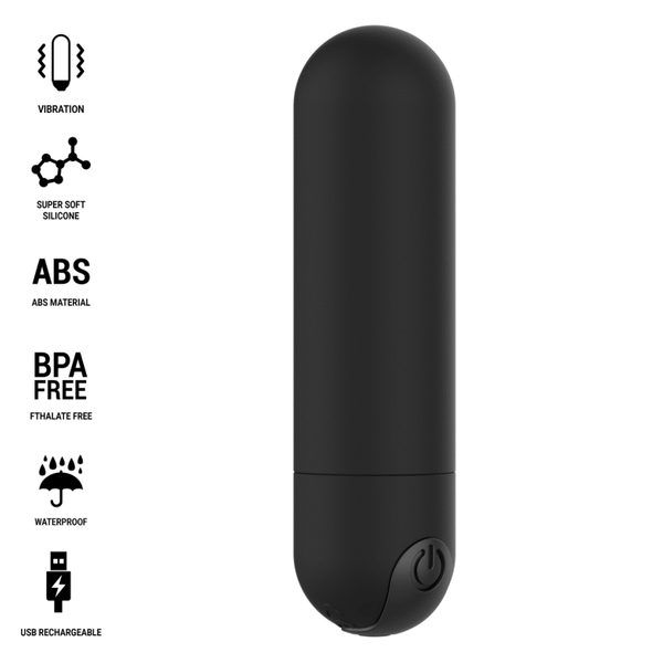 INTENSE - KAREN MINI WIEDERAUFLADBARER VIBRATIONSKUGEL SCHWARZ