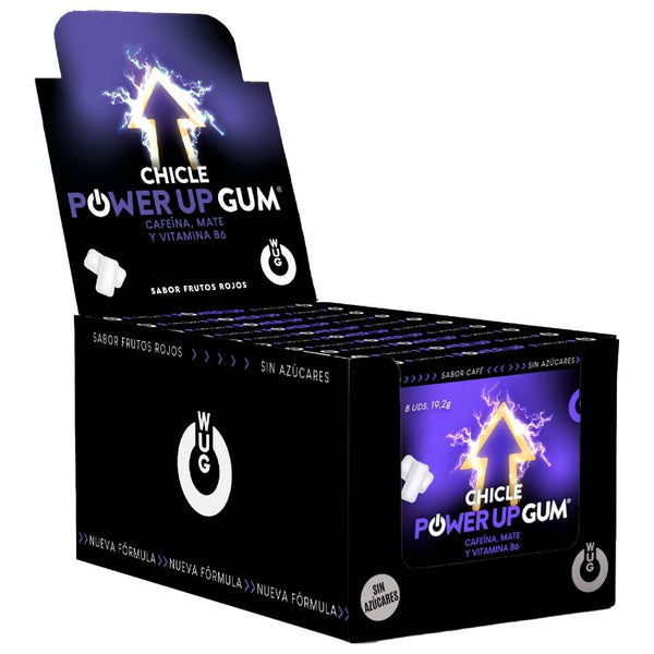WUG POWER UP - ENERGIE-BOOST & FOKUSVERBESSERER | DISPLAY 12 X 8 EINHEITEN