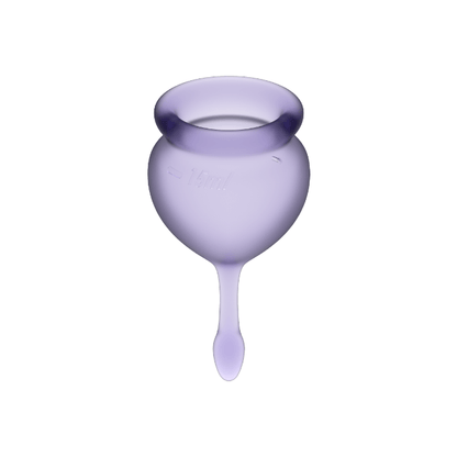 SATISFYER - FEEL GOOD MENSTRUAL CUP LILA 15 + 20 ML