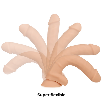 COCK MILLER - DILDO REALISTISCHES SILIKON DICHTE ARTIKULIERBARES FLEISCH 19,5 CM